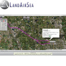 Land Air Sea Silver Cloud overdrive personal tracking device Maps