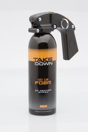 takedown garden spray Civilian and Law Enforcement Mace Take Down OC Foam Pepper Spray