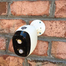 Motion detect knight light with alarm mounted