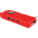 Multi Guard Stun Gun in Red Color profile view