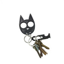 My Kitty Self Defense Key Chain in black color with keys attached