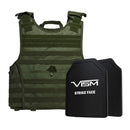 NC Star expert Plate Carrier vest shooters cut in green color