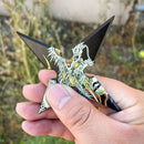 Ninja throwing stars sharp tips