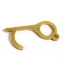 No Touch Key chain Self Defense hand tool in gold