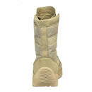 Oryx Tan Tactical Boots Heel View