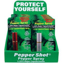 12) Pepper Shot Mixed Colors Lipstick Spray with Display SDP Inc