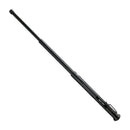 The new Police Force 21 inch Tail Press EZ Close expandable Steel Baton for civilian and law enforcement use. Shown in open position.