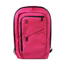 Pink bulletproof backpack for students and adults personal self defense protection as needed.