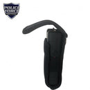 Blue line mini stun gun nylon holster for self defense protection.