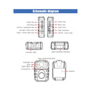 Police Force Tactical Pro HD Body Camera schematic diagram