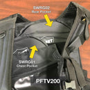 Police Force Tactical Vest with ballistic Plate