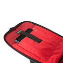 Lightweight bulletproof backpack with NIJ Level IIIA ballistic protection for women and men personal safety. Laptop storage shown.