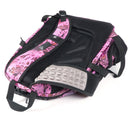Pro shield pinkout bulletproof backpack side view
