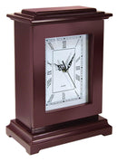 Rectangular Gun Clock with Concealment Compartment to safely hide valuables or handgun inside. Front view shown.
