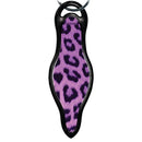 Self defense purple leopard key ring key-chain option for both women and men personal protection.