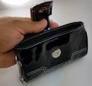 12 Units Black Purse Wallet with Lanyard and Key-Chain SDP Inc