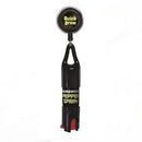 Pepper spray with retractable clip.