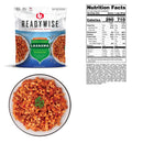 Readywise 2 day adventure bag lasagna