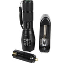 1200 Lumen LED Self Defense Zoomable Flashlight SDP Inc