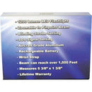 Multi-use tactical flashlight with a beam that reaches 1500 Feet. Zoomable and lifetime warranty.