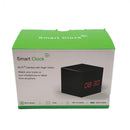 Manufacturer packaging for the Smart Cube Clock with hidden spy camera so it can be shipped safely within the USA>