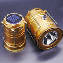 Solar USB charging rechargeable lantern ight seperated