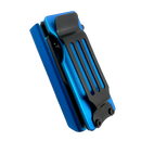 Spring assisted pocket knife with lighter holder closed position