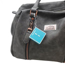 Square Off Keychain Stun Gun Attached to Purse