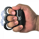 Streetwise black HD triple sting ring stun gun in use