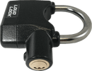 Streetwise loud padlock with alarm side view