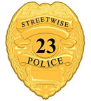 Streetwise Police fire master pepper spray badge