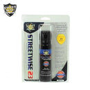 Streetwise Police Strength 4 ounces flip top pepper spray packaging