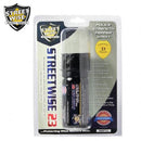 Streetwise Police Strength 2 ounces flip top pepper spray packaging