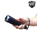 Flashlight stun gun.