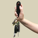 Streetwise Security Halo Black Pepper Spray KeyChain with keys