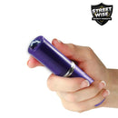 Streetwise Security Perfume Protector disguised stun gun in purple color