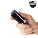 Black perfume protector stun gun for self defense protection.