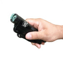 Streetwise stun gun with built-in knife.