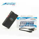 Monster Rechargeable LED Flashlight Stun Gun plus Cigarette lighter packaging