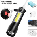 12 Units Tactical XPE/COB Mini Flashlight SDP Inc