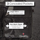 Teknon Heavy Duty tactical vest with belt and concealed pockets