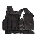 Teknon heavy duty tactical vest with belt profile view
