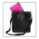 Tote bag with pink inside pouch