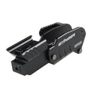 Trigger guard minimalist holster with laser for law emforcement and civilian use.
