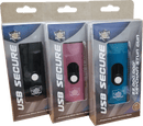 USB secure stun gun color options