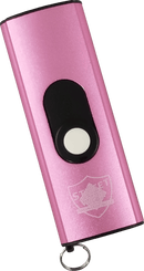 USB secure stun gun in pink color button