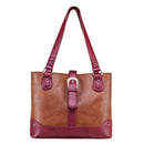 Vism Brown Burgundy Should CCW bag with gun pocket