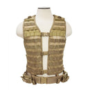Vism Molle pals tactical vest in Tan color