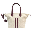 Vism satchel white burgundy CCW