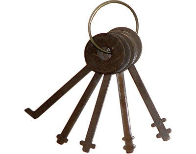 Warded Keys Universal Warded Lock Key Set